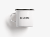 Caneca de esmalte / Mulheres Fodonas