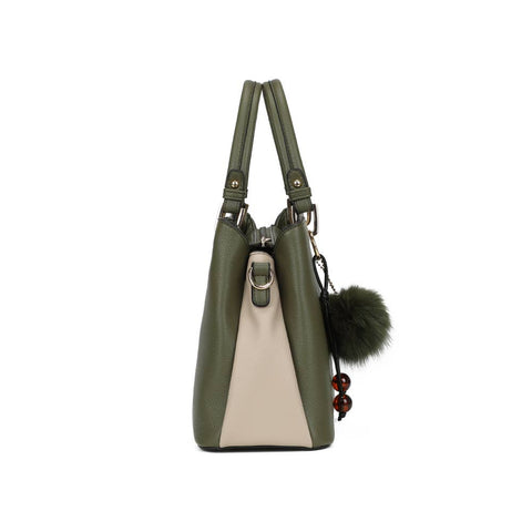Fiora Pop (M-9354-3) - Mala de mão: BEGE/BRANCO/PRETO