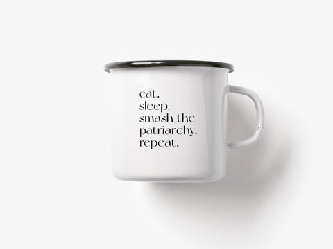 Caneca de esmalte / Smash