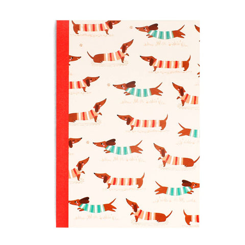 Caderno A5 - Cão Salsicha