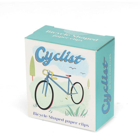 Clipes de papel (caixa de 20) - Ciclista