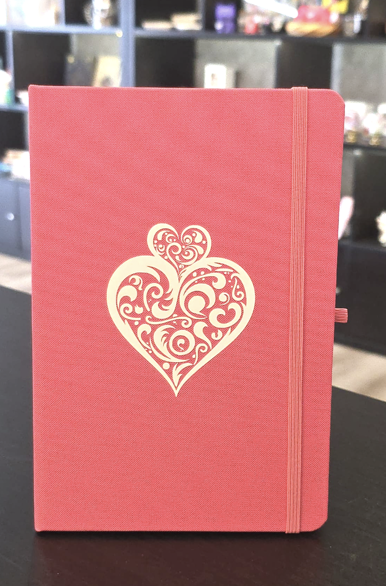 Caderno Coração de Biana