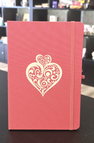 Caderno Coração de Biana