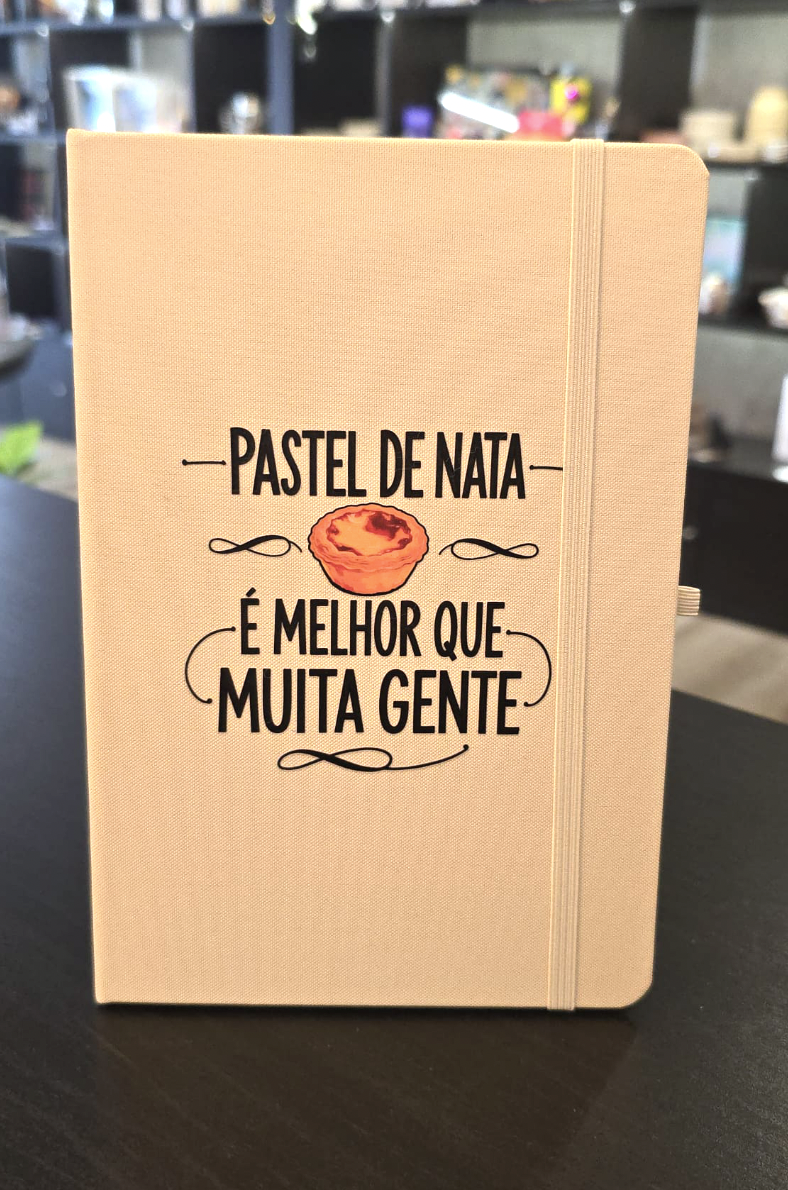 Caderno Pastel de Nata (Off white | Bege)