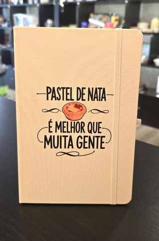 Caderno Pastel de Nata (Off white | Bege)