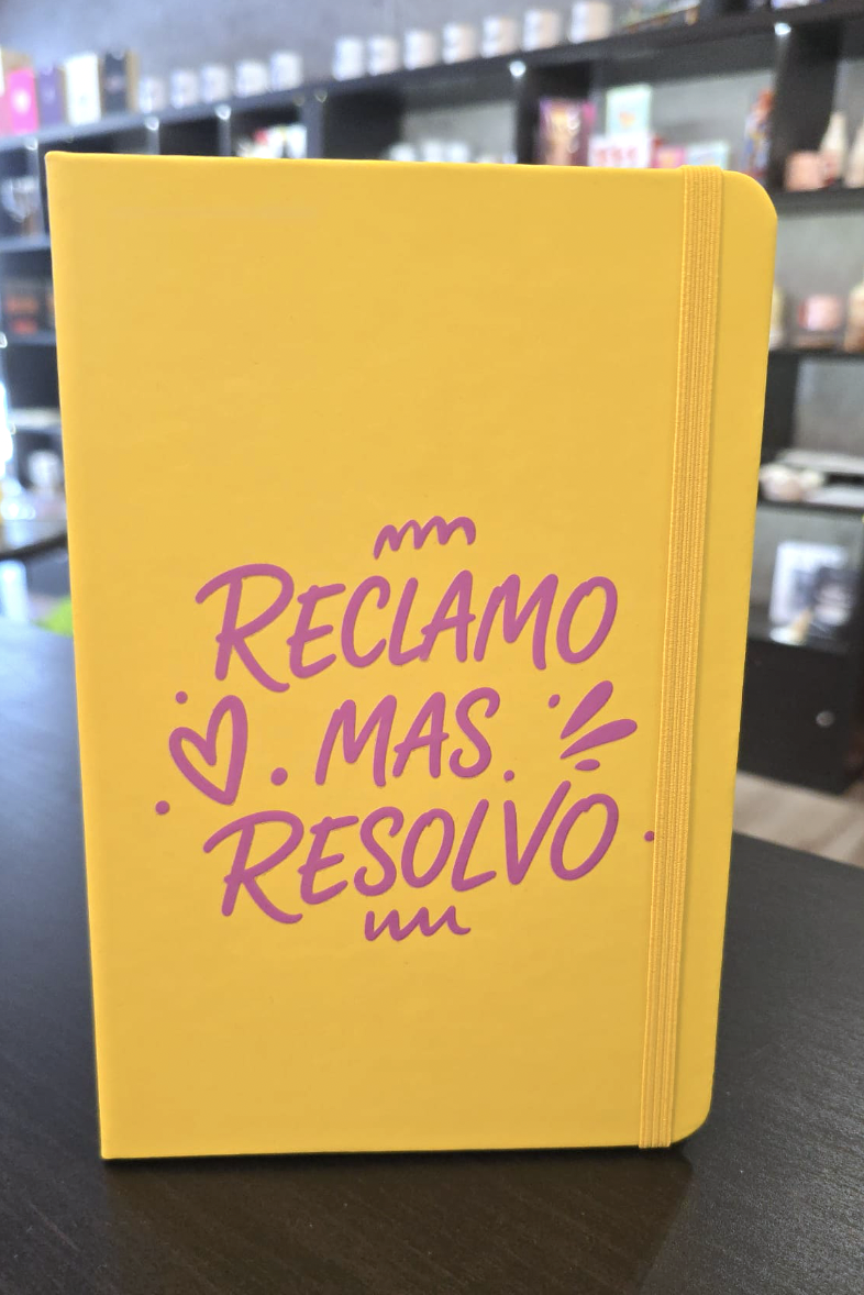 Caderno Reclamo mas resolvo