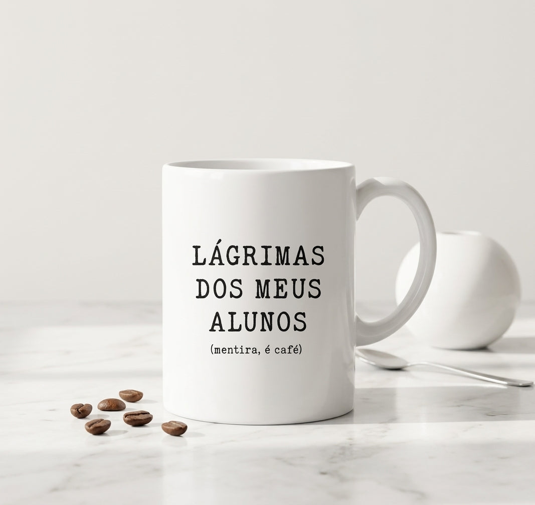 Caneca Dia do Professor - Lágrimas