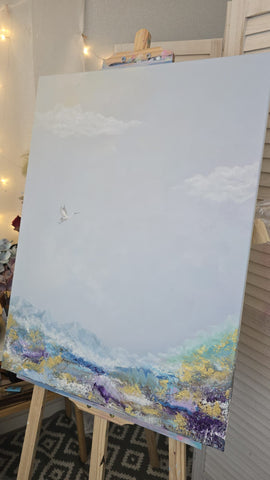 Still Egret - 58x78cm | Original