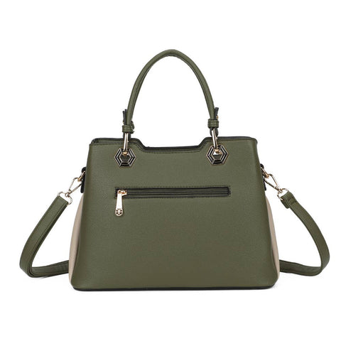 Fiora Pop (M-9354-3) - Mala de mão: BEGE/BRANCO/PRETO