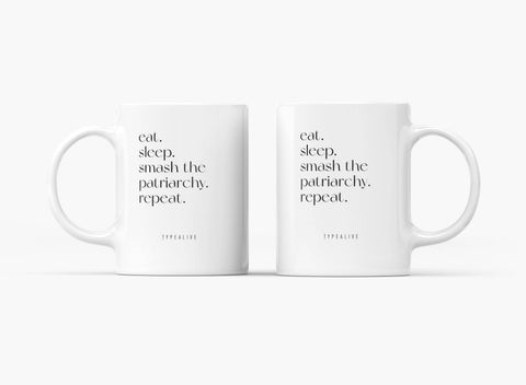 Caneca de cerâmica Smash