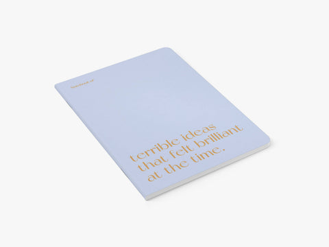 Caderno de Notas / Ideias Terríveis