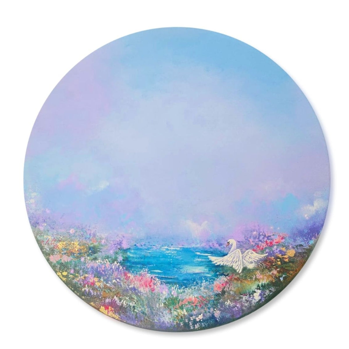 Just for a moment - 30cm Round | 11.8" approx | Original