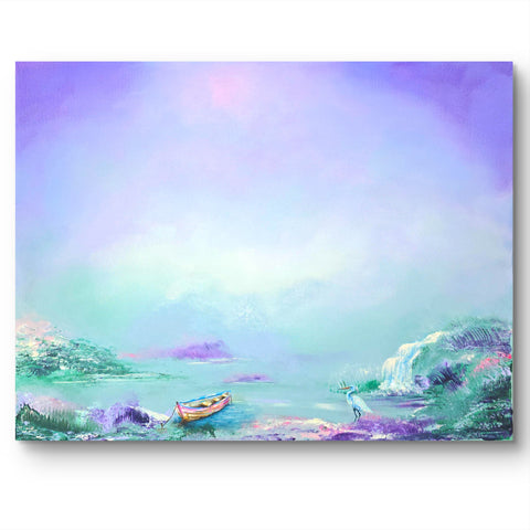 Veil of quartz - 40x50cm | Original