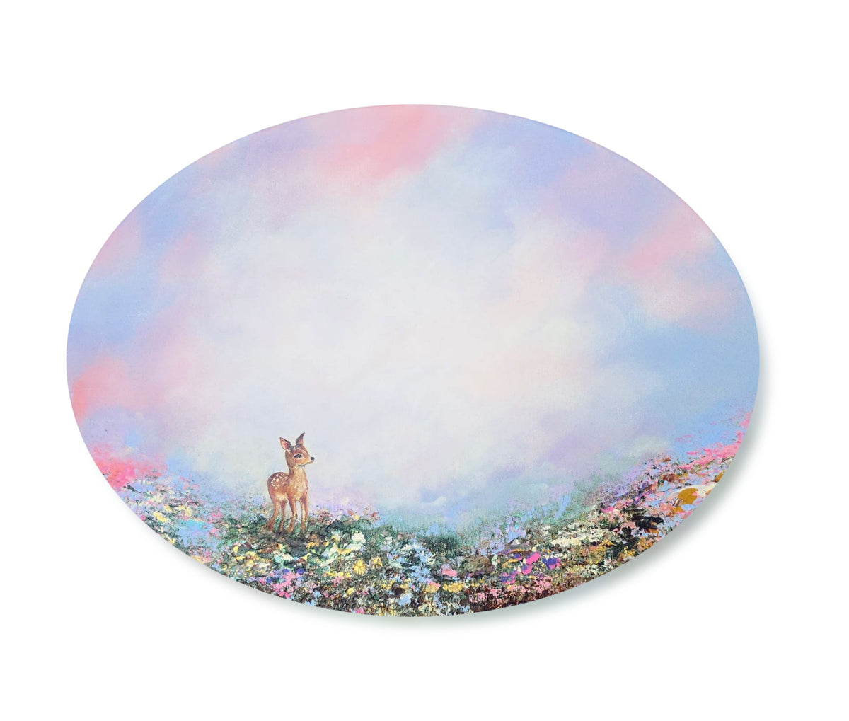 Quiet Reach - 40x30cm approx | 16"x12" | Oval | Original