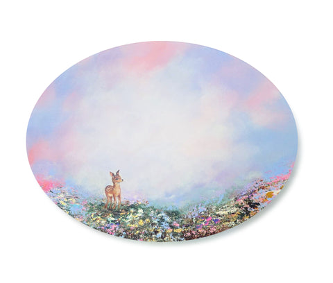 Quiet Reach - 40x30cm approx | 16"x12" | Oval | Original